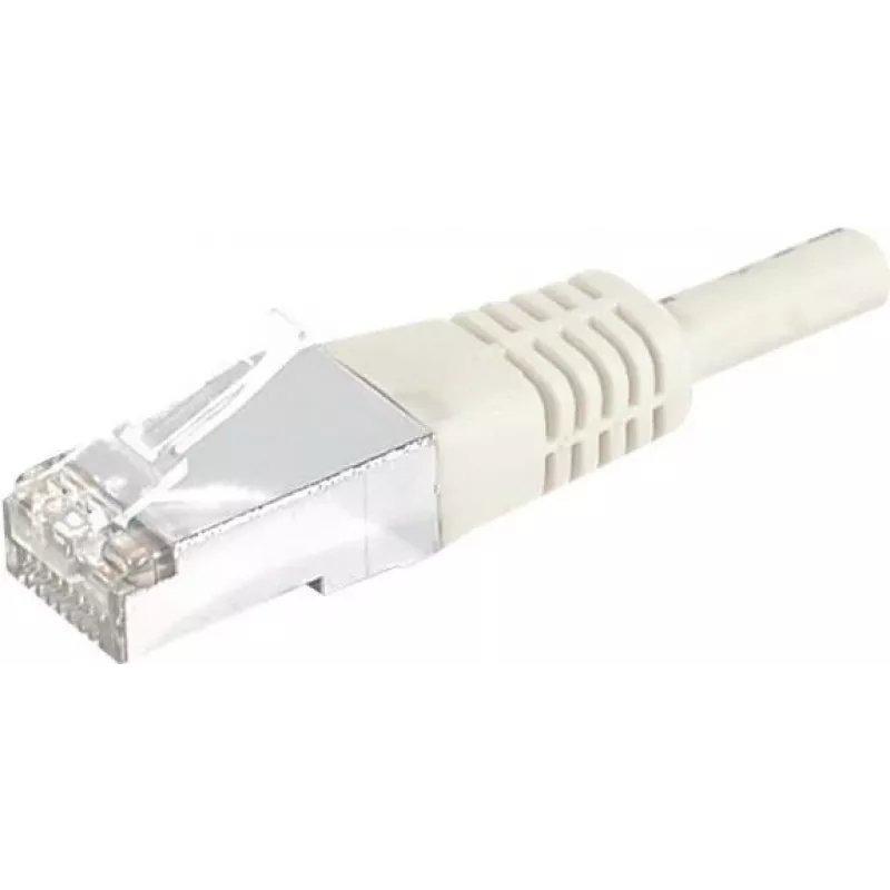 EXERTIS CONNECT CAT.6a F/UTP Patchkabel, 25 m, γκρι, 10 Gbps 859512