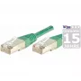 EXERTIS CONNECT S/FTP CAT.6 Patchkabel, PiMF, πράσινο, 10,0 m, Slim Snagless 856893