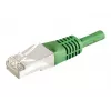 EXERTIS CONNECT Cat.6a F/UTP Patchkabel, 0,15 m, πράσινο, 10 Gbps 859545