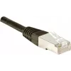 Exertis Connect 857110 Cat5e F/UTP Καλώδιο δικτύου Patch, 0,15 m, Μαύρο