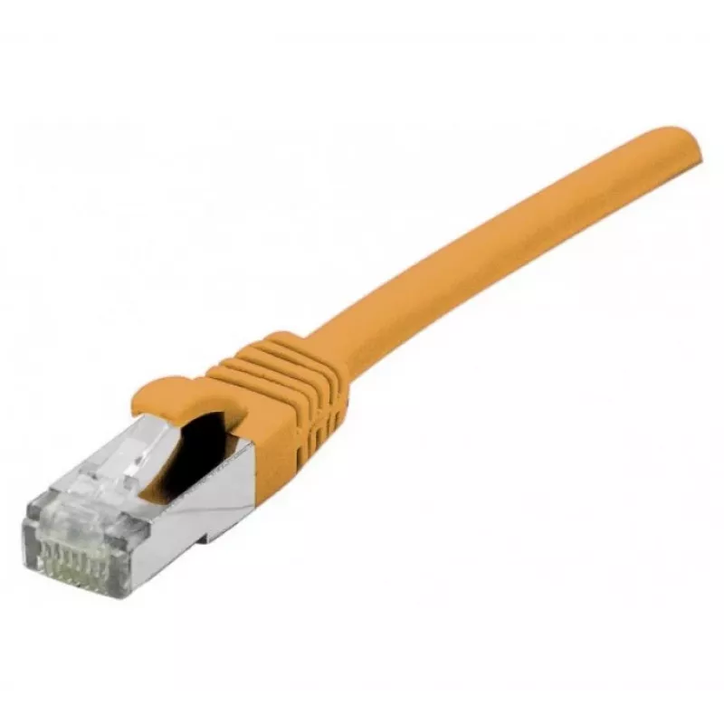 EXERTIS CONNECT 858529 Cat 6A S/FTP Patchkabel, 0,15 m, πορτοκαλί, Slim Boot