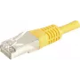 EXERTIS CONNECT Cat.6a F/UTP Patchkabel, κίτρινο, 5m, 10 Gbps 859567