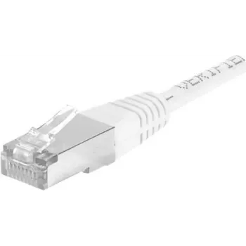 EXERTIS CONNECT Cat.6a F/UTP Καλώδιο Patch, Λευκό, 20 m, 10 Gbps, Slim Snagless Boot 859586