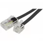EXERTIS CONNECT Καλώδιο τηλεφώνου, Μαύρο, 2,0 m (EXC911735)