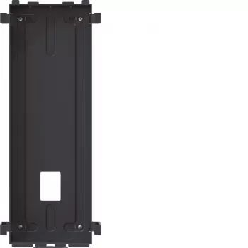 Hager Θήκη τοίχου για Touch-Display 2.0, Μαύρο (RTW022X)