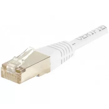 EXERTIS CONNECT Καλώδιο Patch Cat.6 S/FTP, PiMF, λευκό, 0,15 m 856815