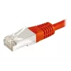 EXERTIS CONNECT 859538 Καλώδιο Patch Cat.6a F/UTP, 7,5 m, κόκκινο, 10 Gbps, Slim Boot