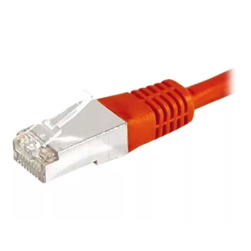 EXERTIS CONNECT 859538 Καλώδιο Patch Cat.6a F/UTP, 7,5 m, κόκκινο, 10 Gbps, Slim Boot