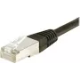 EXERTIS CONNECT Καλώδιο Patch Cat6 S/FTP, 0,15m, μαύρο 856816