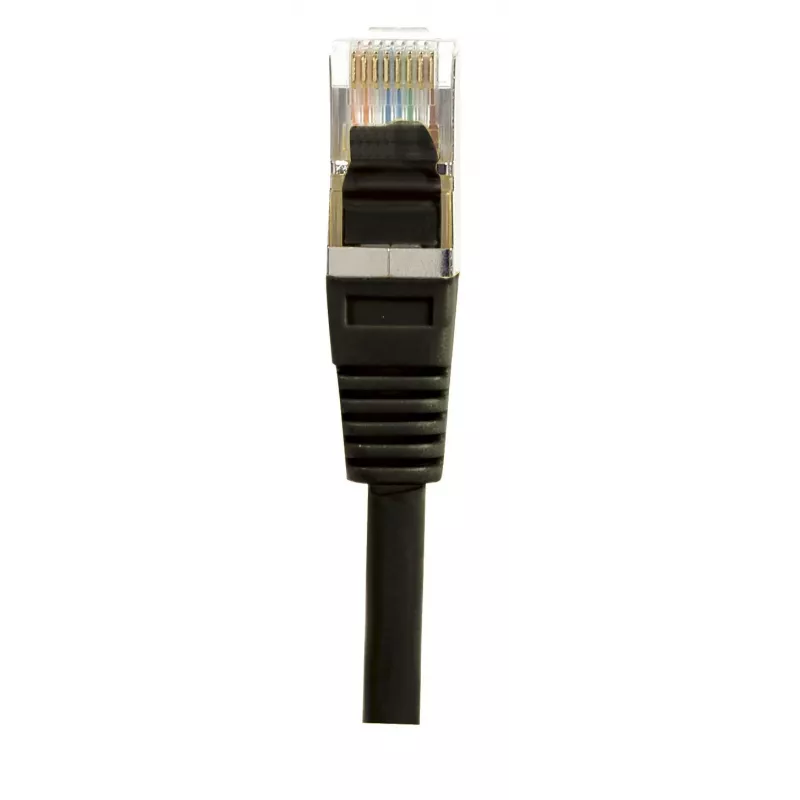 EXERTIS CONNECT Καλώδιο Patch Cat6 S/FTP, 0,15m, μαύρο 856816