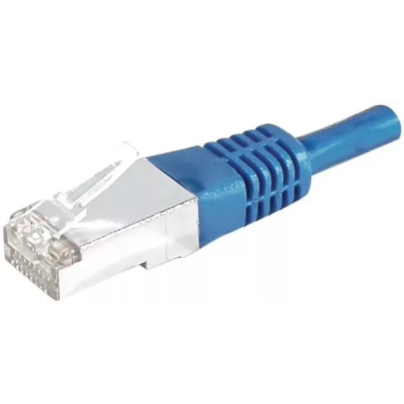 EXERTIS CONNECT Καλώδιο Patch Cat.6A S/FTP, 7,5 m, μπλε 858321