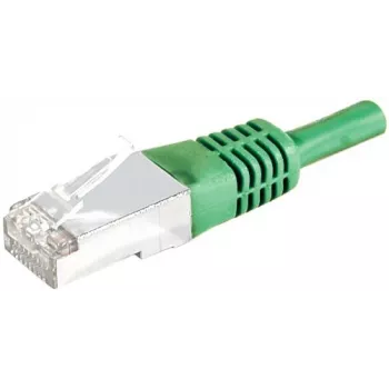 EXERTIS CONNECT Καλώδιο Patch Cat.6A S/FTP, 0,5 m, πράσινο 858345