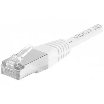 EXERTIS CONNECT Καλώδιο Patch Cat.6a F/UTP, 3 m, λευκό, 10 Gbps, RJ45, Slim Snagless 859581