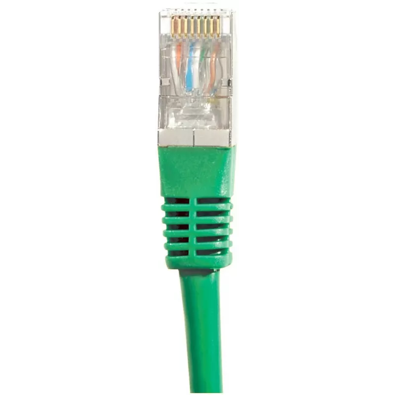 EXERTIS CONNECT Καλώδιο Patch Cat.6 S/FTP PiMF, RJ45, πράσινο, 3 m 856875