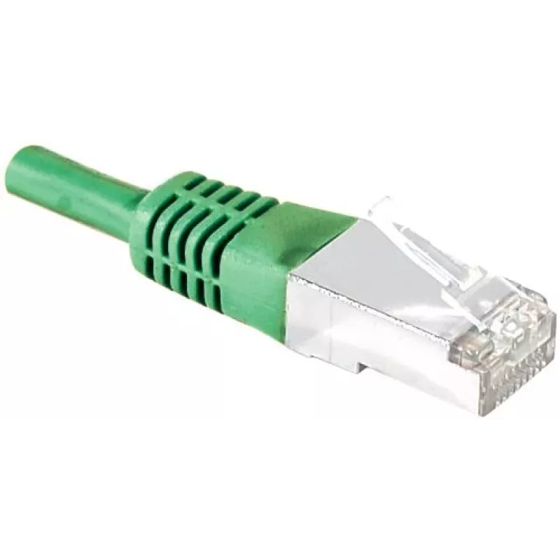 EXERTIS CONNECT Καλώδιο Patch Cat.6 S/FTP PiMF, RJ45, πράσινο, 3 m 856875