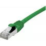 EXERTIS CONNECT καλώδιο patch Cat 6A S/FTP, 1,5 m, πράσινο, Slim Snagless 858437