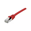 EXERTIS CONNECT καλώδιο patch Cat 6A S/FTP, κόκκινο, 0,5 m, Slim Snagless Boot 858467