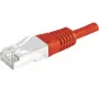 EXERTIS CONNECT CAT.6A S/FTP Καλώδιο Patch, 0,5 m, Κόκκινο 858301