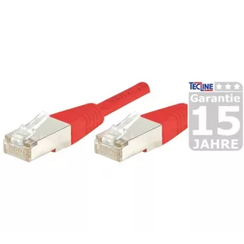 EXERTIS CONNECT Cat6a S/FTP Καλώδιο Patch, Κόκκινο, 1m 858302