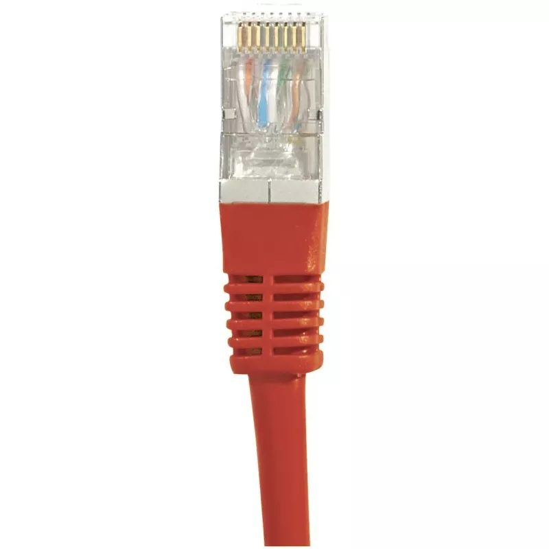 EXERTIS CONNECT S/FTP CAT.6A Patchkabel, 25 m, κόκκινο 858311