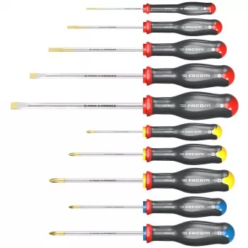 Facom Protwist® Σετ κατσαβιδιών universal 10 τεμ. SL/PH/PZ ATW.J10PB