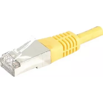 EXERTIS CONNECT 858336 Cat.6A S/FTP Patchkabel, 7,5 m, κίτρινο, Slim Boot