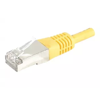 EXERTIS CONNECT 858336 Cat.6A S/FTP Patchkabel, 7,5 m, κίτρινο, Slim Boot