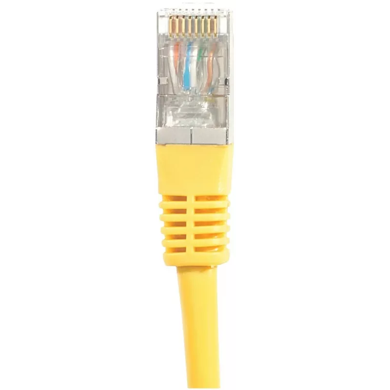 EXERTIS CONNECT 858336 Cat.6A S/FTP Patchkabel, 7,5 m, κίτρινο, Slim Boot