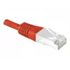 EXERTIS CONNECT Cat.6a F/UTP καλώδιο patch, κόκκινο, 15 m, 10 Gbps, Slim Snagless Boot 859540