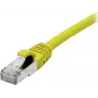 EXERTIS CONNECT 858418 Cat 6A S/FTP καλώδιο patch, 0,3 m, κίτρινο, Slim Boot