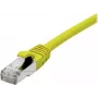EXERTIS CONNECT 858419 Cat 6A S/FTP καλώδιο patch, 0,5 m, κίτρινο, Slim Boot