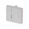 EXERTIS CONNECT Dexlan Κεντρική πλάκα 45 x 45 mm για 1 Keystone module, λευκό σήματος RAL 9003 (911722)