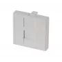EXERTIS CONNECT Dexlan Κεντρική πλάκα 45 x 45 mm για 1 Keystone module, λευκό σήματος RAL 9003 (911722)