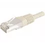 EXERTIS CONNECT 859500 Cat.6a F/UTP Καλώδιο Patch, 0,15 m, γκρι, 10 Gbps, Slim Boot
