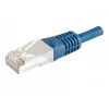 EXERTIS CONNECT Cat.6a F/UTP Καλώδιο Patch, 0,5 m, Μπλε, 10 Gbps 859517