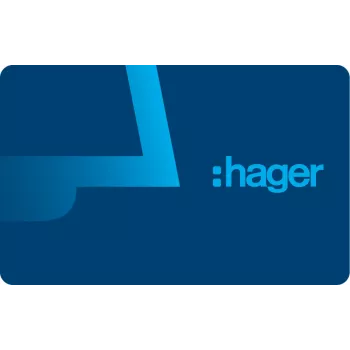Hager RTH303X Κάρτα transponder για ODT 2.0 Video Touch Display Εξωτερική μονάδα