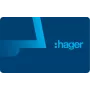 Hager RTH303X Κάρτα transponder για ODT 2.0 Video Touch Display Εξωτερική μονάδα
