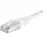 EXERTIS CONNECT 859576 Καλώδιο patch Cat.6a F/UTP, 0,3 m, λευκό, 10 Gbps, λεπτό προστατευτικό βύσματος
