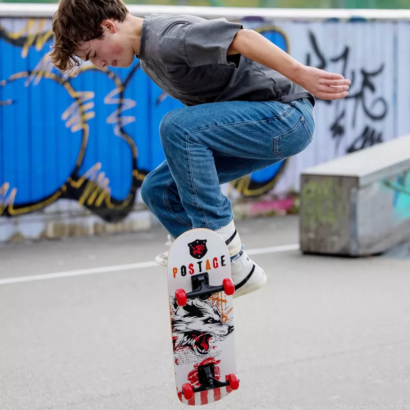 SCHILDKRÖT Skateboard Grinder 31 ιντσών Wolf Deck Complete Skateboard 510682