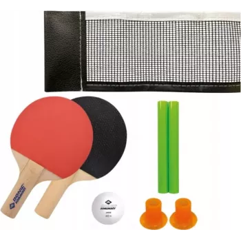 DONIC SCHILDKRÖT Σετ Mini πινγκ πονγκ – 2 ρακέτες FSC (140 x 90 mm), μπάλα, δίχτυ 788460