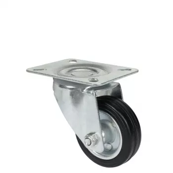 Wagner design yourself ροδάκι στρέψης RO 6184 ασημί 75 mm 50 kg 4618401