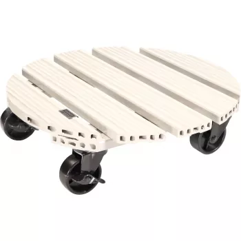 WAGNER design yourself Ρολό φυτών GH0557, πλαστικό, στρογγυλό, ανοιχτό γκρι, Ø 38,5 cm, 1 τεμ. (20055701)