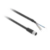 TMSS GERMANY Telemechanique Sensors Υποδοχή M12 ευθεία 5 ακίδων 5m καλώδιο αισθητήρα PVC XZCP0566L5