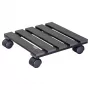 WAGNER Multi Roller WPC ανθρακί 60 διπλά ροδάκια 60kg τετράγωνο (20050001)