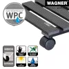 WAGNER Multi Roller WPC ανθρακί 60 διπλά ροδάκια 60kg τετράγωνο (20050001)