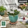 Wagner design yourself Ροδάκια γλάστρας WPC GH 0535 στρογγυλά καφέ 29 x 7,5 cm 20053501