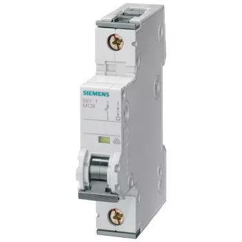 Siemens SENTRON 5SY71107 διακόπτης προστασίας γραμμής, 1πολικός, χαρακτηριστική C, 10 A, 230/400 V AC, 6 kA