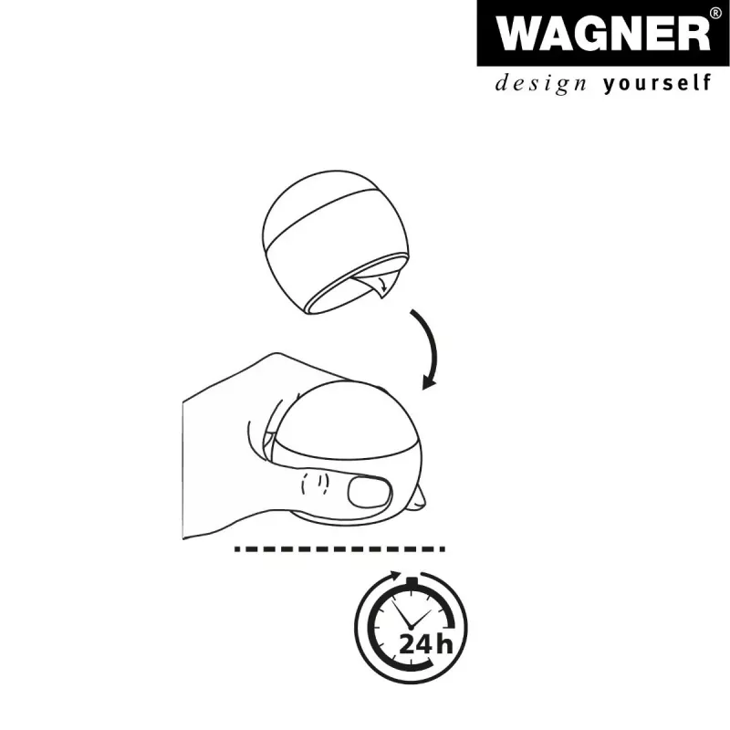 Wagner design yourself EH 5220 στοπ πόρτας πλαστικό διαφανές 15522011