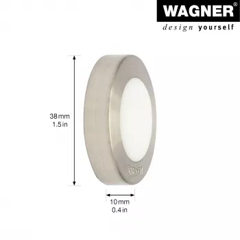 Wagner EH 5141 15514111 στοπ πόρτας, χυτός ψευδάργυρος, συμπαγές καουτσούκ