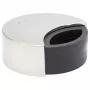 Wagner design yourself EH 5151 στοπ πόρτας ψευδάργυρος χυτός με λαστιχένιο προφυλακτήρα, χρωμιωμένο, Ø50 mm, για βίδωμα, ασημί 15515111